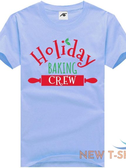 holiday baking christmas cookies printed tshirt kids mens xmas party wear shirt 0.jpg