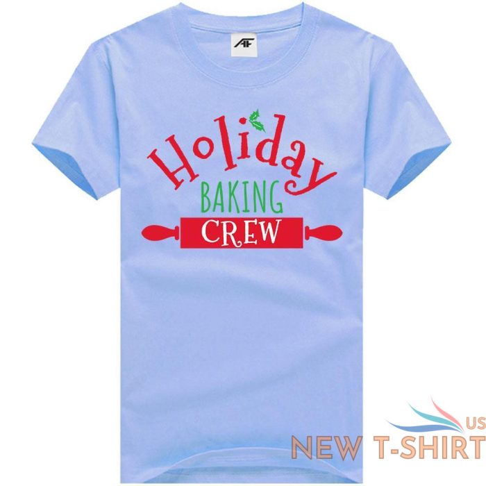 holiday baking christmas cookies printed tshirt kids mens xmas party wear shirt 0.jpg