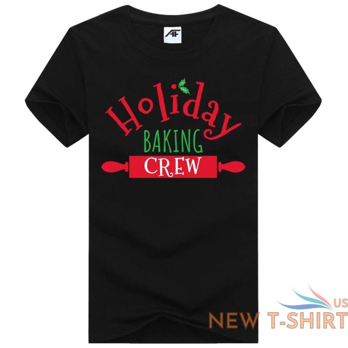 holiday baking christmas cookies printed tshirt kids mens xmas party wear shirt 2.jpg