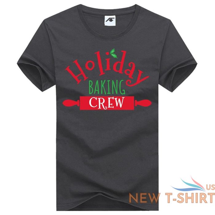 holiday baking christmas cookies printed tshirt kids mens xmas party wear shirt 4.jpg