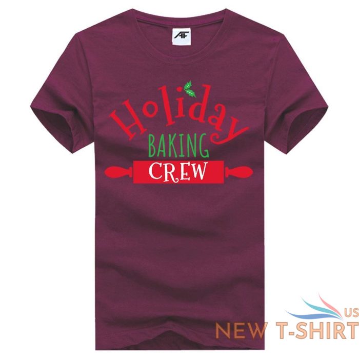 holiday baking christmas cookies printed tshirt kids mens xmas party wear shirt 6.jpg