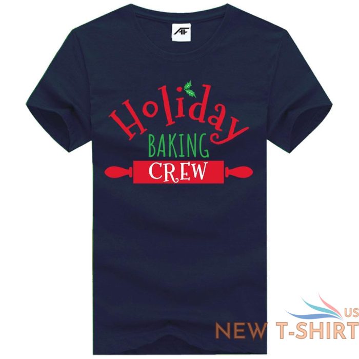 holiday baking christmas cookies printed tshirt kids mens xmas party wear shirt 8.jpg