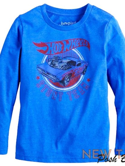 hot wheels graphic tee t shirt top toy cars boys 4 5 6 7 8 10 12 dodge charger 0.jpg