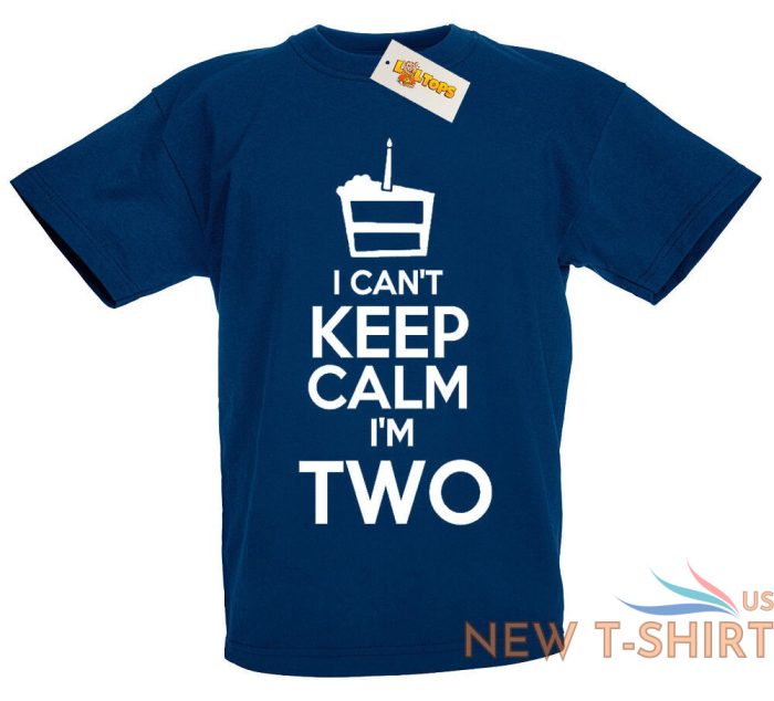 i can t i m two t shirt 2nd birthday xmas gifts for 2 year old boys girls kids 1.jpg