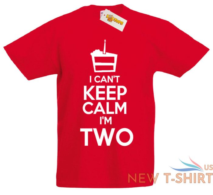 i can t i m two t shirt 2nd birthday xmas gifts for 2 year old boys girls kids 2.jpg