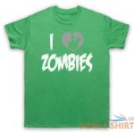 i love zombies funny slogan halloween comedy undead mens womens t shirt 7.jpg
