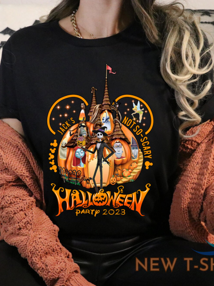 jack s halloween castle not so scary halloween party 2023 tshirt women 0.png