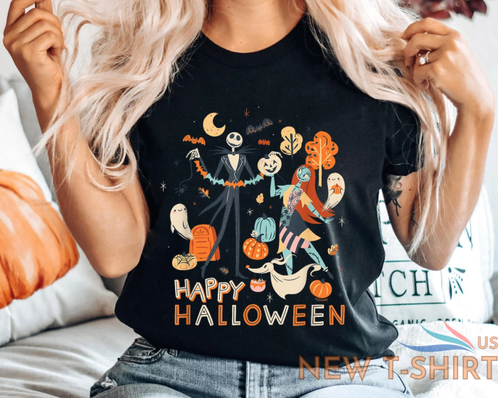 jack sally dancing at halloween night spooky season tshirt women 0.png