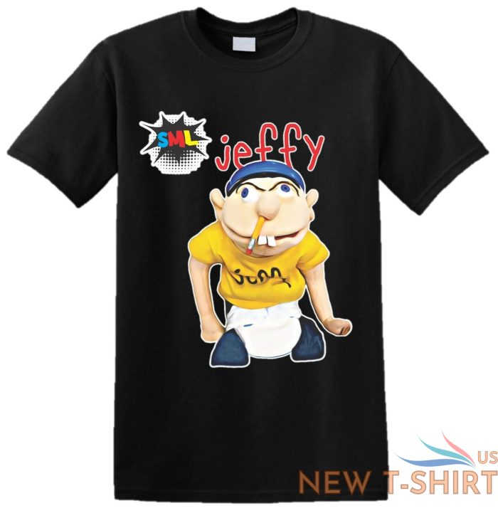 jeffy the puppet mens t shirt funny kids youtuber girls boys adult top sml xmas 6.jpg