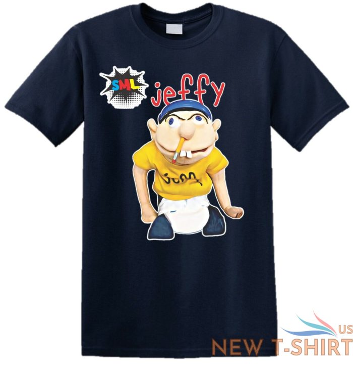 jeffy the puppet mens t shirt funny kids youtuber girls boys adult top sml xmas 7.jpg