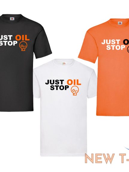 just stop oil t shirt save earth anti environment climate protest activist tee 0.jpg
