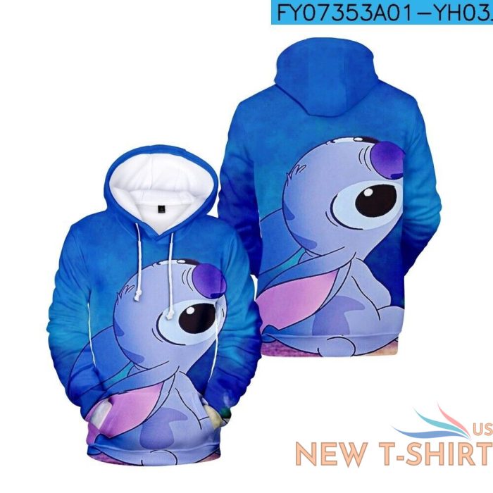 kid adult lilo stitch cartoon casual hoodies sweatshirt hooded top unisex attire 7.jpg