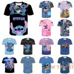 kids boys girl lilo stitch cartoon casual short sleeve t shirt tee top xmas gift 1.jpg