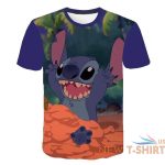 kids boys girl lilo stitch cartoon casual short sleeve t shirt tee top xmas gift 7.jpg