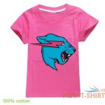 kids boys girls mr beast lightning cat t shirt short sleeve funny tee xmas gift 2.jpg