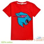 kids boys girls mr beast lightning cat t shirt short sleeve funny tee xmas gift 3.jpg