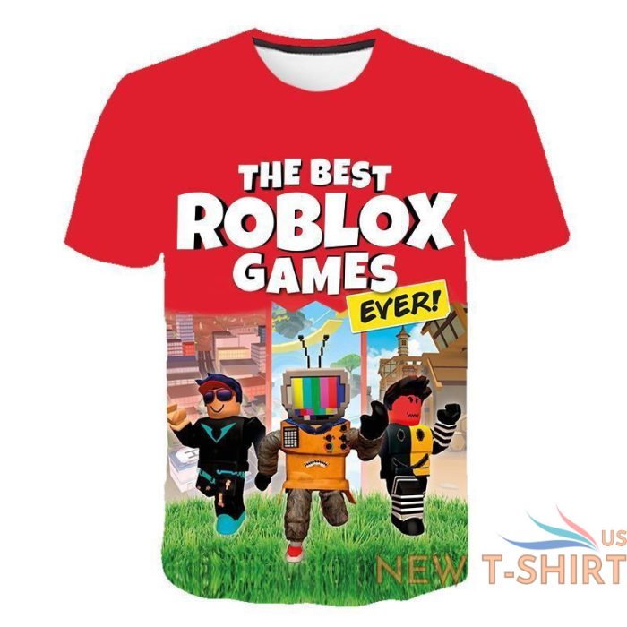 kids boys girls roblox gaming casual short sleeve t shirt tee top xmas gifts uk 2.jpg