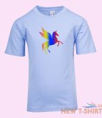 kids boys girls tee tshirt rainbow vinyl unicorn party gift cool look family new 3.png