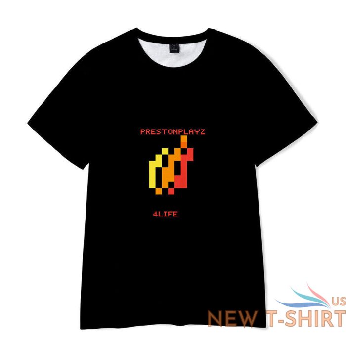 kids prestonplayz 3d flame print short sleeve t shirt youtube casual tshirt new 9.jpg