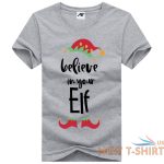 kids santa squeezes christmas print t shirt mens believe in your elf xmas top 0.jpg