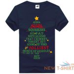 kids santa squeezes christmas print t shirt mens believe in your elf xmas top 5.jpg