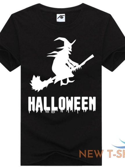 ladies bat halloween printed tshirt girls short sleeve crew neck horror top 0.jpg