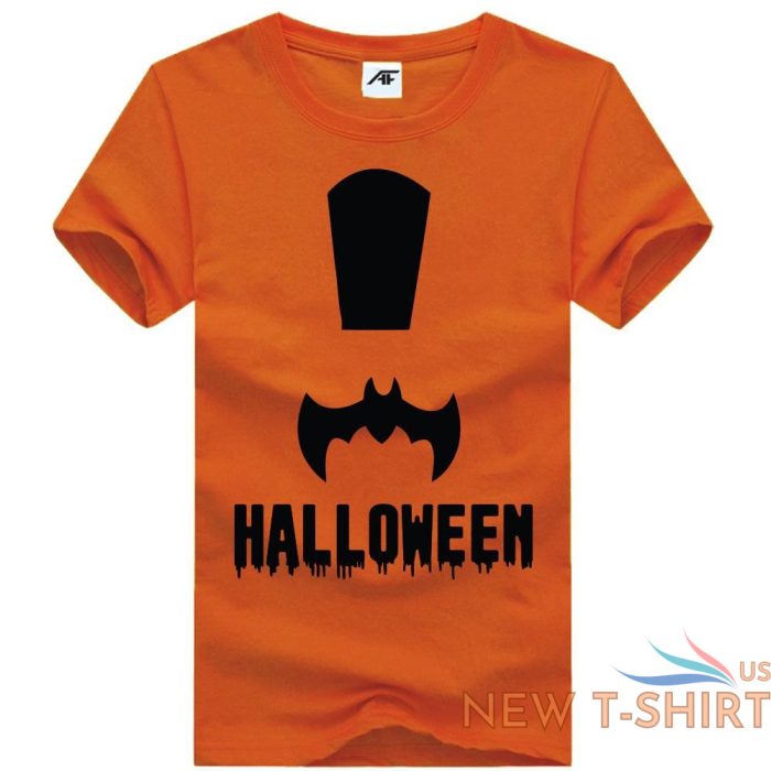 ladies bat halloween printed tshirt girls short sleeve crew neck horror top 3.jpg