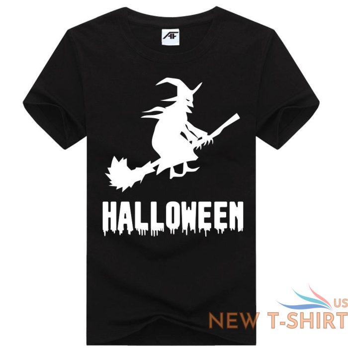 ladies bat halloween printed tshirt girls short sleeve crew neck horror top 6.jpg