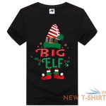 ladies big little elf printed t shirt womens crew neck cotton xmas party top 1.jpg