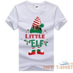 ladies big little elf printed t shirt womens crew neck cotton xmas party top 7.jpg