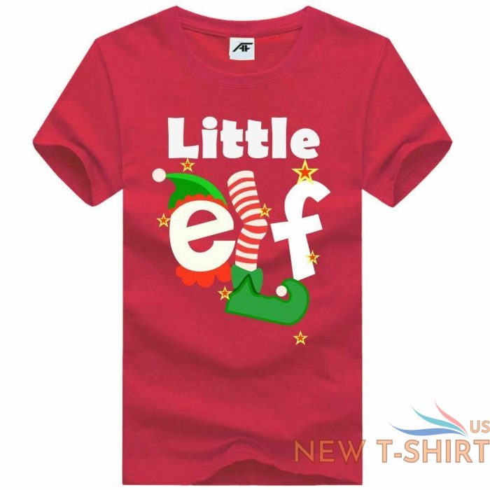 ladies christmas santa hat elf print t shirt girls xmas festival gift top tees 6.jpg