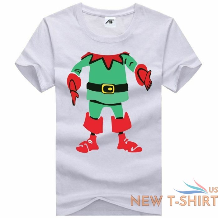 ladies christmas santa hat elf print t shirt girls xmas festival gift top tees 9.jpg