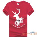 ladies christmas snowflake deer print t shirt girls short sleeve xmas party top 3.jpg