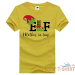 ladies elf auntie mummy grand mother christmas t shirt girls xmas cotton top 2.jpg