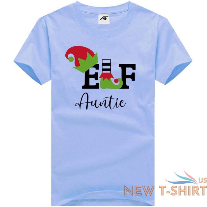 ladies elf auntie mummy grand mother christmas t shirt girls xmas cotton top 3.jpg