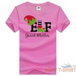 ladies elf auntie mummy grand mother christmas t shirt girls xmas cotton top 4.jpg