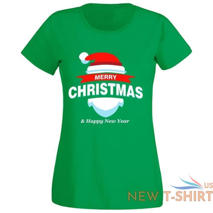 ladies merry christmas and happy new year print t shirt 0.jpg