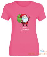 ladies merry christmas printed t shirt short sleeve xmas gift top tees 4.jpg