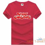 ladies merry santa rudolph tshirt girls short sleeve round neck novelty top 3.jpg