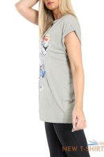 ladies womens halloween printed turn up cap sleeve baggy basic t shirt tee top 8.jpg