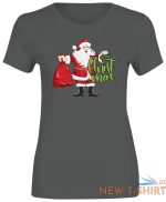 ladies xmas santa gift printed t shirt girls merry christmas short sleeve cotton 3.jpg