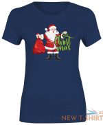 ladies xmas santa gift printed t shirt girls merry christmas short sleeve cotton 6.jpg