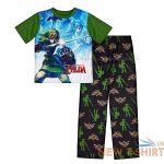 legend of zelda pajamas boys size 6 7 8 t shirt set nintendo game link girls nwt 0.jpg