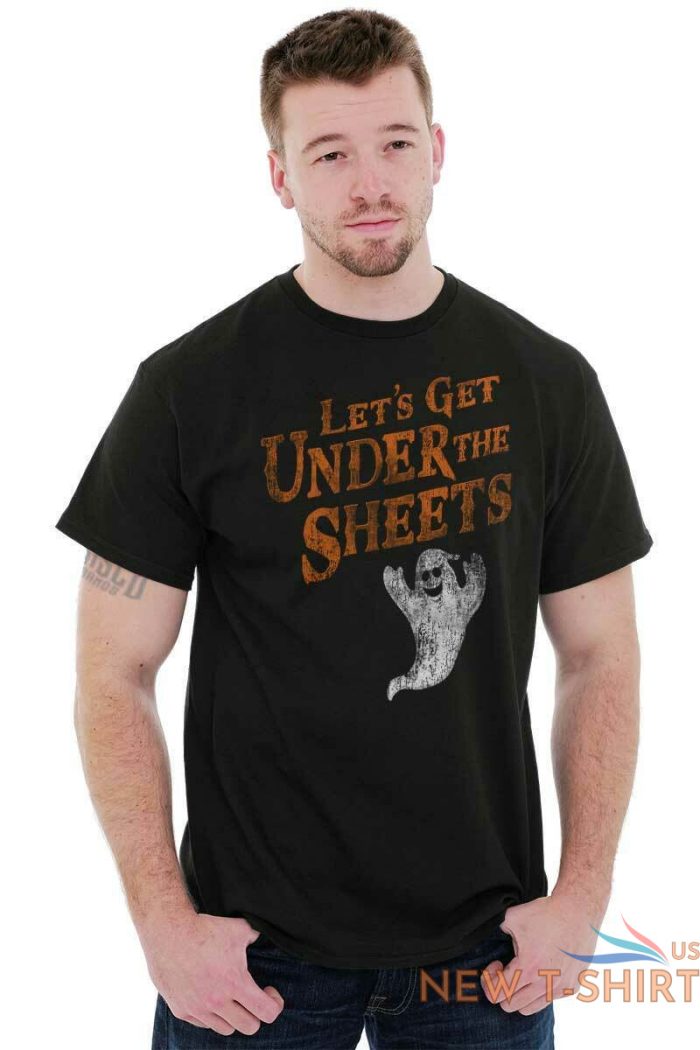 lets get under the sheets funny halloween adult short sleeve crewneck tee 3.jpg