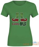 little elf christmas print t shirt cotton tee women girls xmas short sleeve top 2.jpg