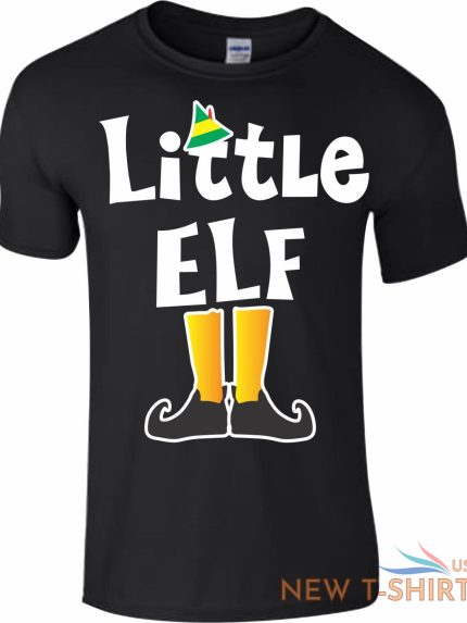 little elf t shirt family pyjama pj s idea dad funny christmas xmas gift top 1.jpg