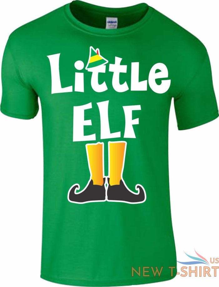 little elf t shirt family pyjama pj s idea dad funny christmas xmas gift top 7.jpg
