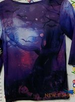 magical meows black cats halloween print polyester tee women s size m l xl nwt 5.jpg