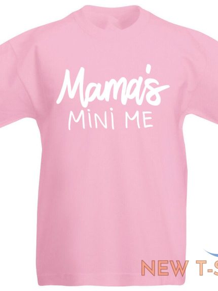mamas mini me t shirt birthday christmas stocking filler gift for boys girls 0.jpg
