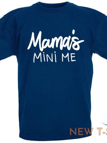 mamas mini me t shirt birthday christmas stocking filler gift for boys girls 1.jpg